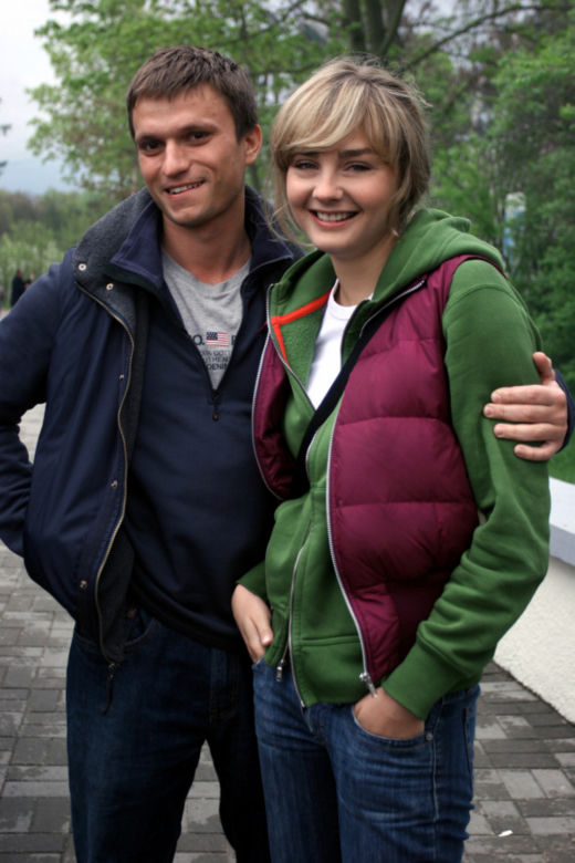 Małgorzata Socha i jej mąż Krzysztof Wiśniewski