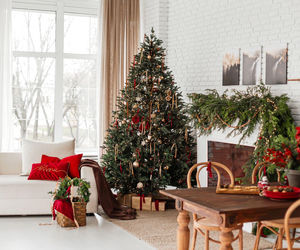 Świąteczne choinki w stylu rustykalnym