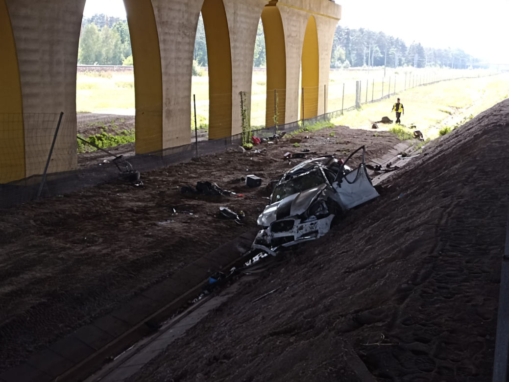 Śmiertelny wypadek na autostradzie A4