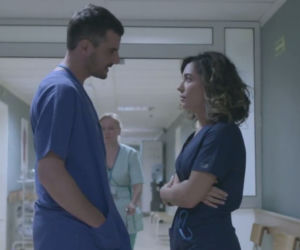 Echo serca odc. 2. Joanna (Julia Pogrebińska), Jan (Antoni Pawlicki)