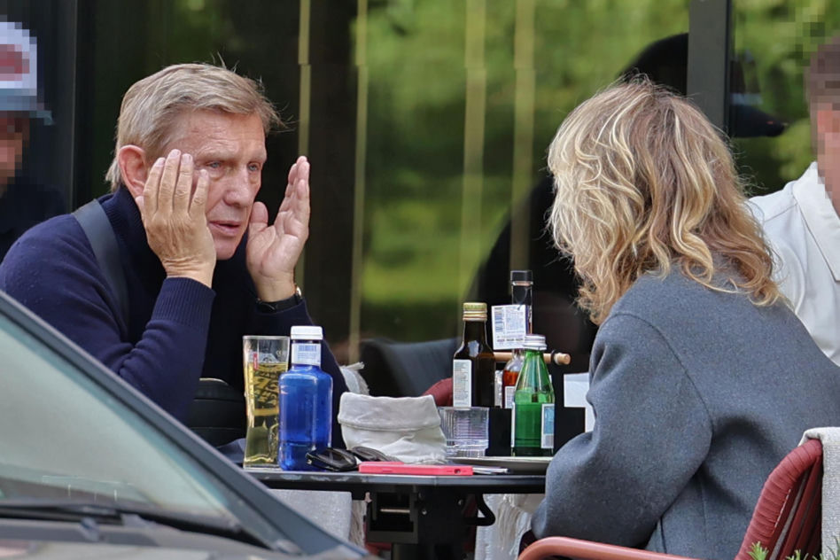 Jan Englert i Beata Ścibakówna na randce