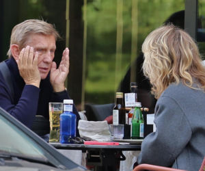 Jan Englert i Beata Ścibakówna na randce
