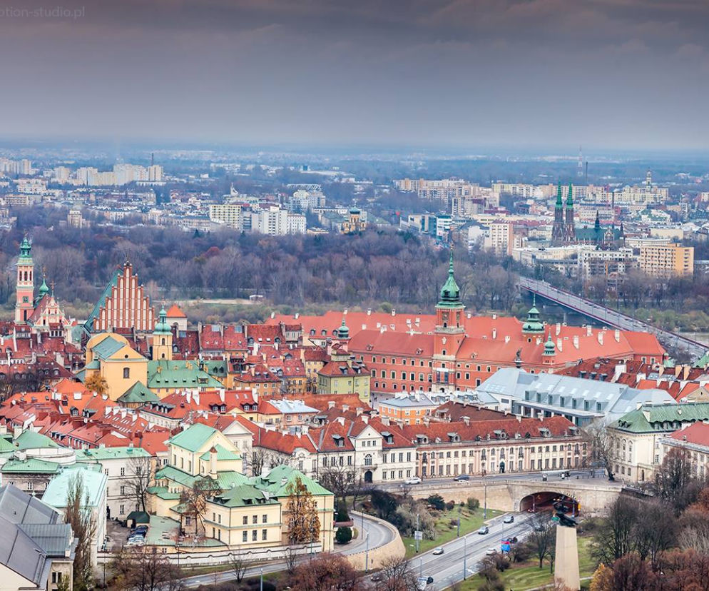 Widok na Stare Miasto i Pragę