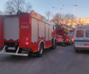 Zawaliła się ściana budynku na rogu Sienkiewicza/Tuwima