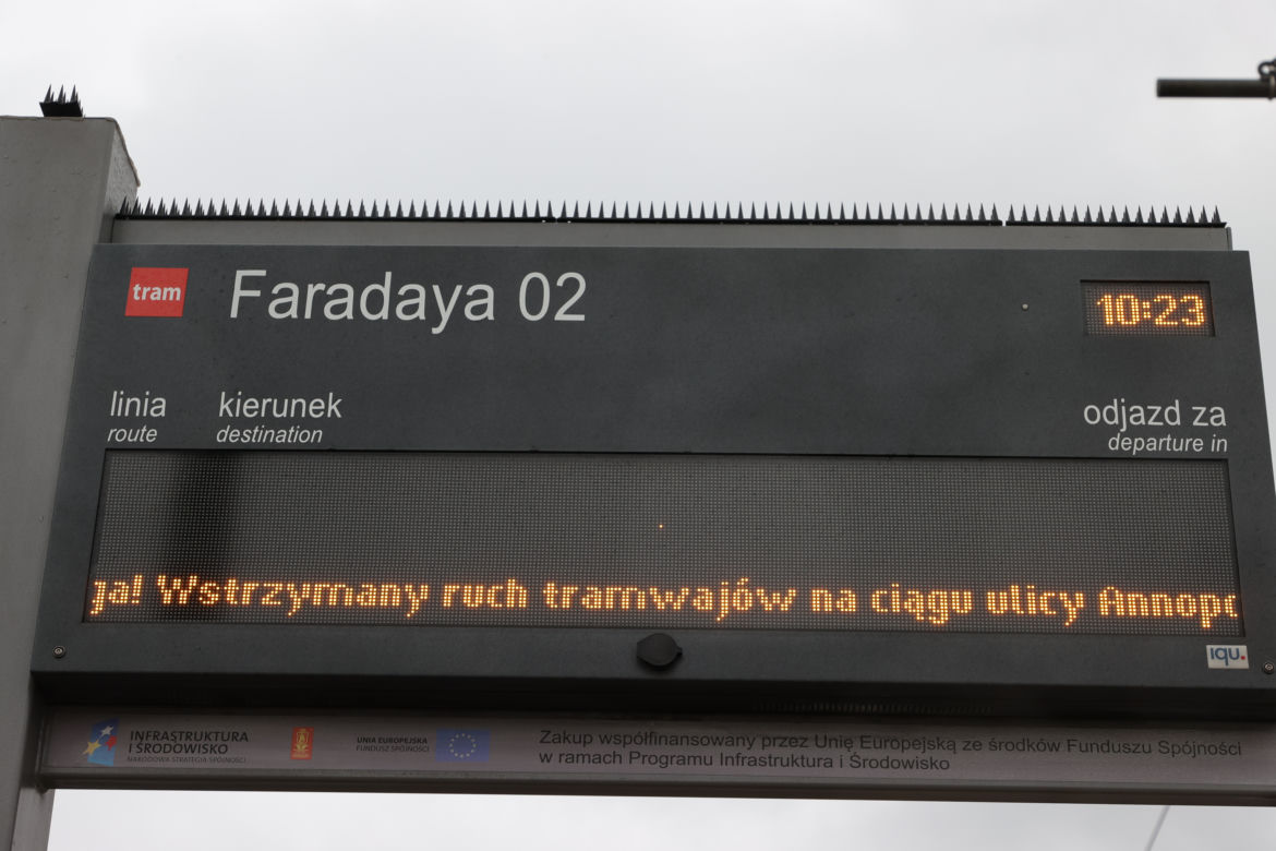 Poważna awaria na Żeraniu. Tramwaje kursują na skróconej trasie