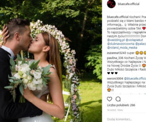 Dominika Gawęda już po ślubie