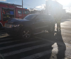 Wypadek na rondzie Jagiellonów w Bydgoszczy [ZDJĘCIA]