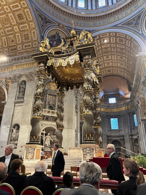 Liturgia Męki Pańskiej w bazylice świętego Piotra