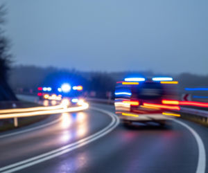 Wypadek na DW645 pod Łomżą. Co z osobami poszkodowanymi?