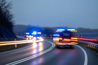 Wypadek na DW645 pod Łomżą. Co z osobami poszkodowanymi?