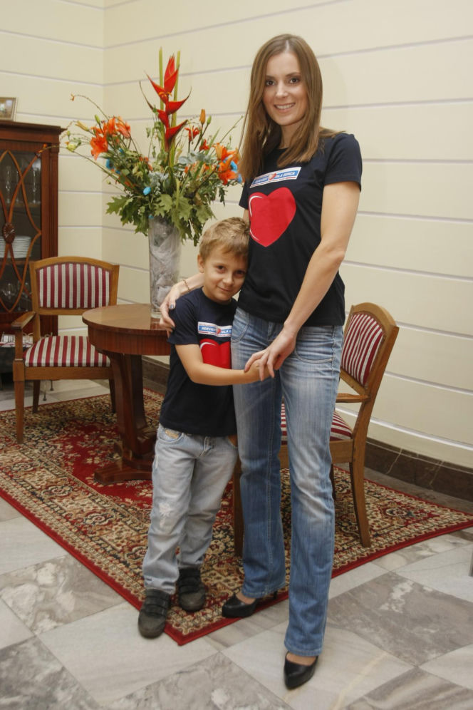 Halina Mlynkova i Łukasz Nowicki