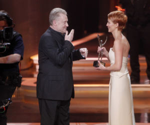 Telekamery 2011 - Daniel Olbrychski, Katarzyna Zielińska