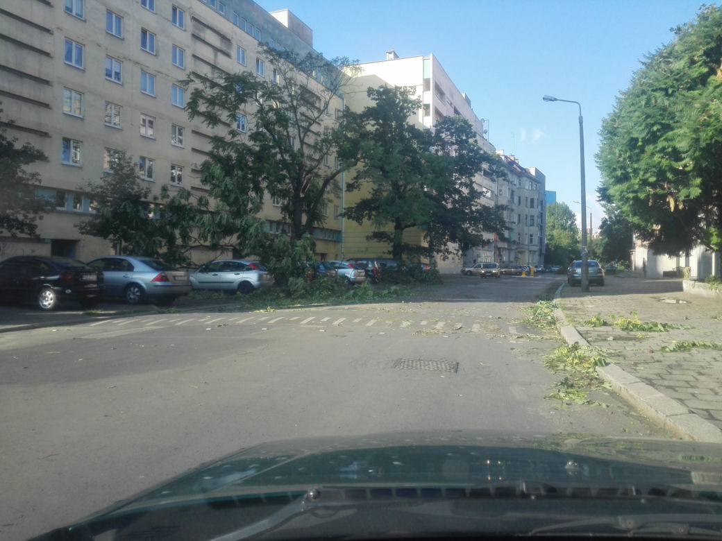 Burza przeszła przez Wrocław