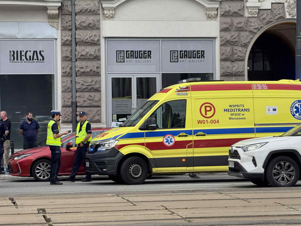 Wypadek w centrum Warszawy. Potrącone dziecko