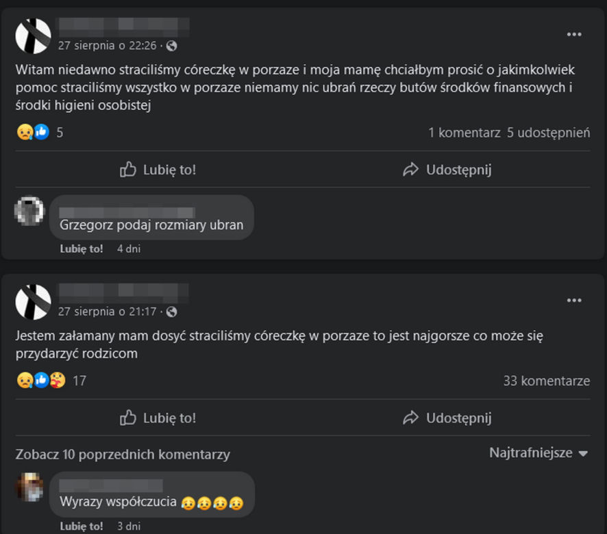 Tata rocznej Ani, która zginęła w pożarze nie może pogodzić się ze stratą córeczki
