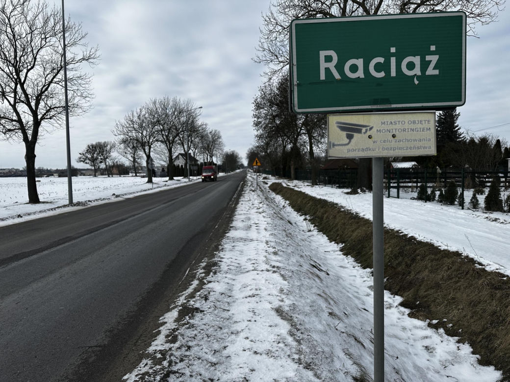 Podwójne zabójstwo w Raciążu. Doprowadzenie podejrzanego