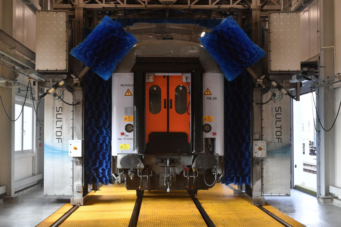 Zmodernizowana bocznica kolejowa PKP Intercity Szczecin Zaleskie Łęgi
