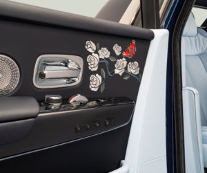 Różany Rolls-Royce Phantom