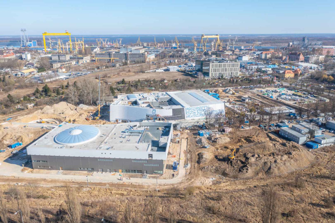 Budowa Fabryki Wody - marzec 2022