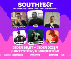 SouthFest już 7 lutego! Największy zimowy festiwal w Polsce rozgrzeje fanów hip-hopu. Kto wystąpi?