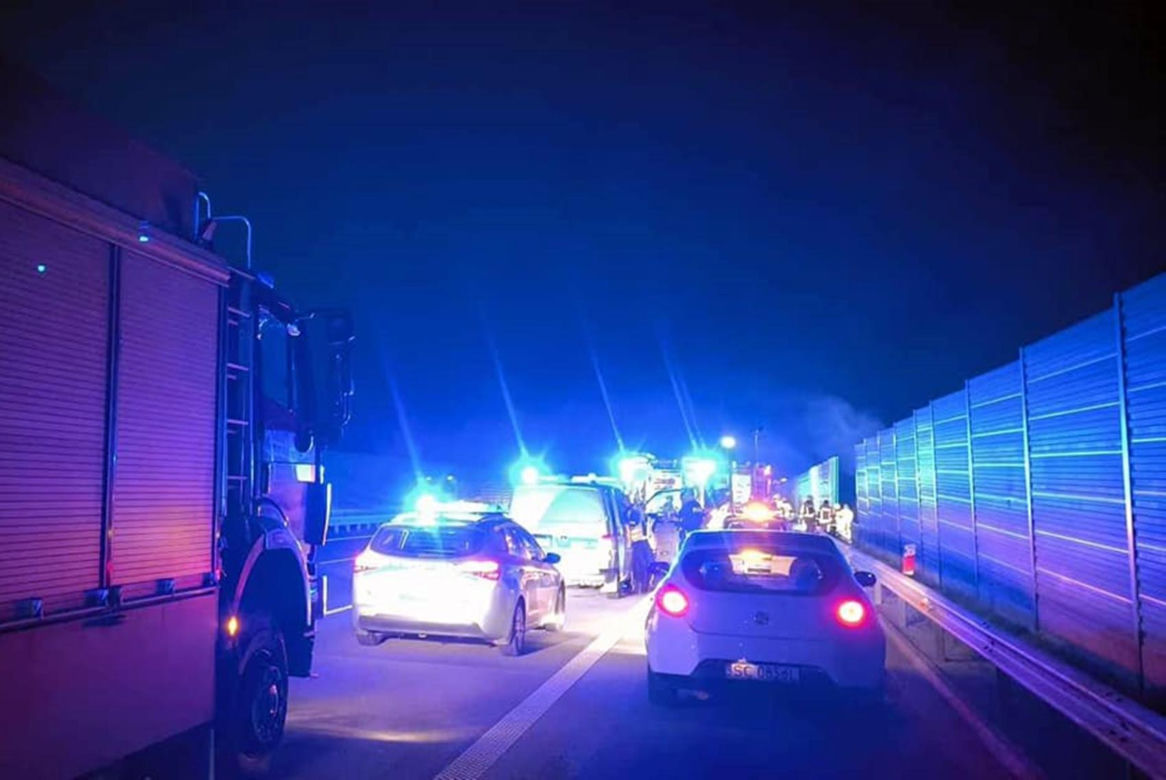 Wypadek na A1