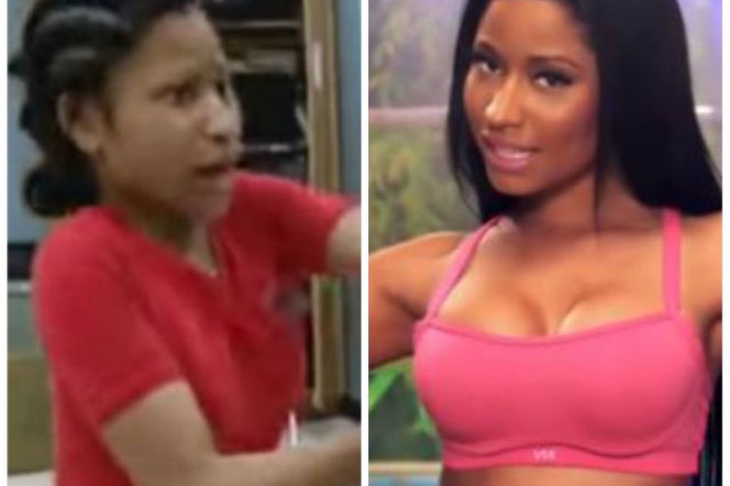 Nicki Minaj jako nastolatka i obecnie