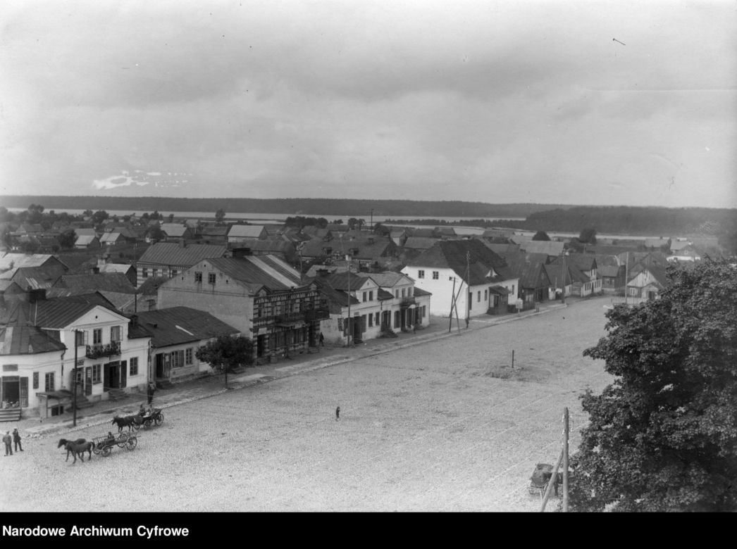 Augustów, Plac Piłsudskiego, 1918 - 1939 r.