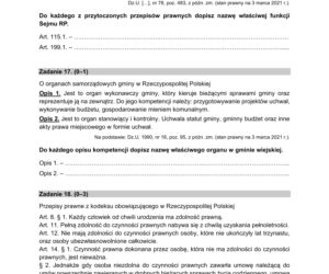 Matura 2021: WOS. Pytania, arkusze CKE, zadania [Matura 11.05.2021]