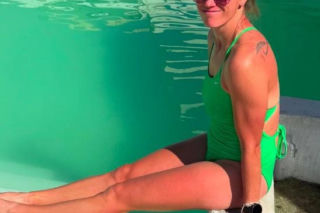 Tenisistka Katarzyna Kawa