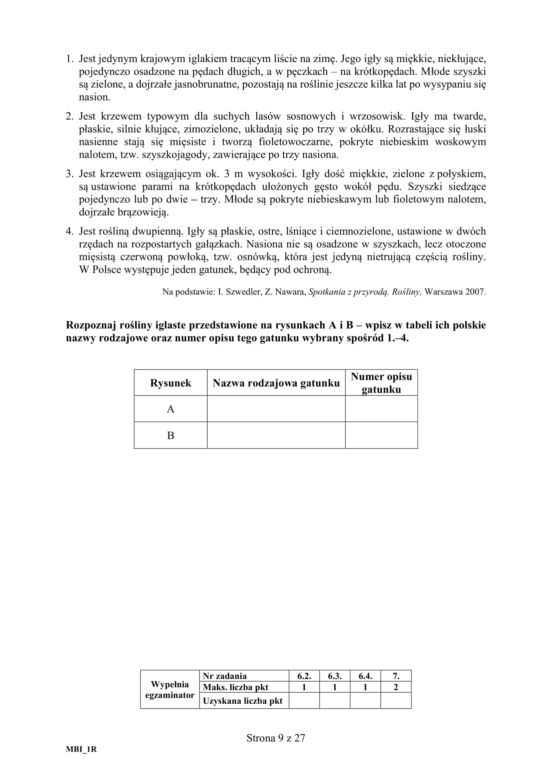 Matura 2019 z biologii [ARKUSZE CKE, ODPOWIEDZI]