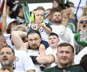 Legia Warszawa - Zagłębie Lubin: Zdjęcia kibiców