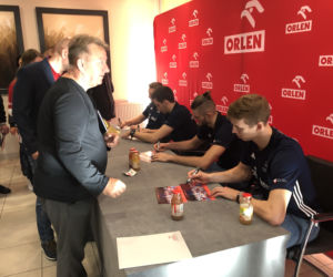 Siatkarze reprezentacji Polski z wizytą w Płocku