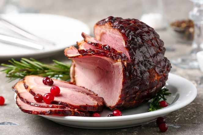 świąteczna szynka pieczona
