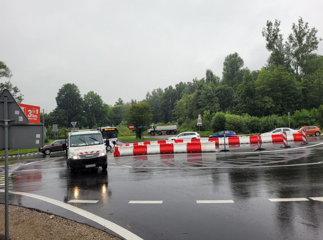 Zmodernizowane rondo na ul. Jasnogórskiej