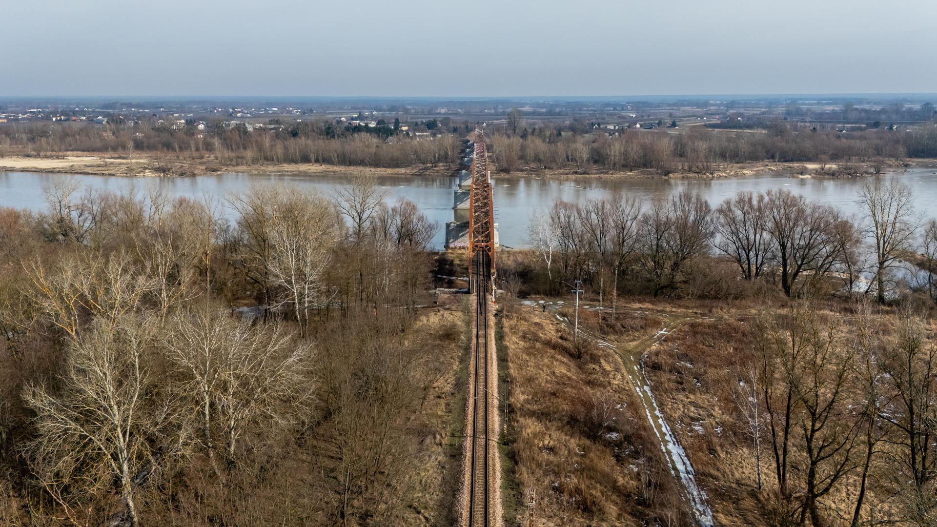 Stary most nad Wisłą w Górze Kalwarii