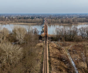 Stary most nad Wisłą w Górze Kalwarii