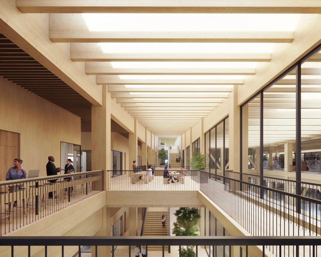 Największe centrum logistyczne z drewna i słomy od pracowni Henning Larsen