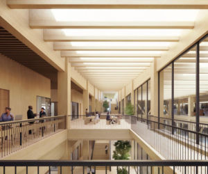 Największe centrum logistyczne z drewna i słomy od pracowni Henning Larsen