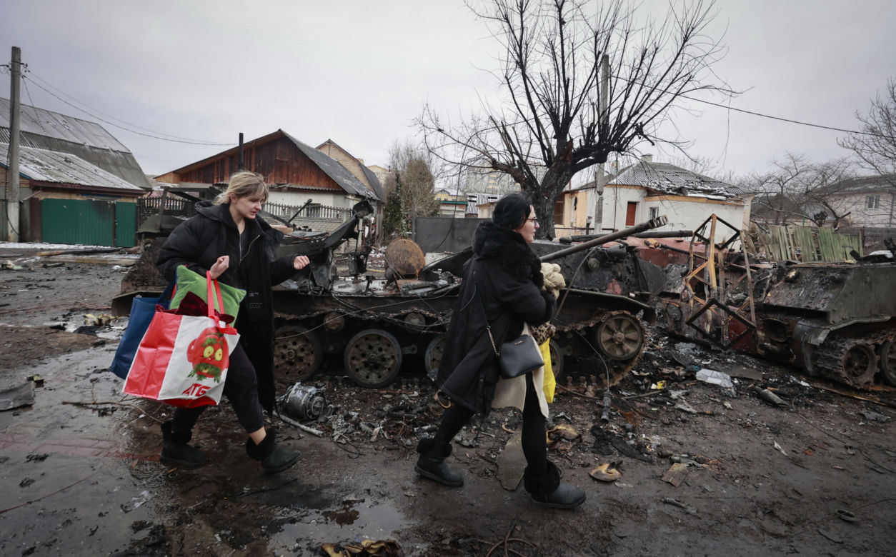 Ukraina. Zniszczenia wojenne i ofiary wśród ludności cywilnej na Ukrainie