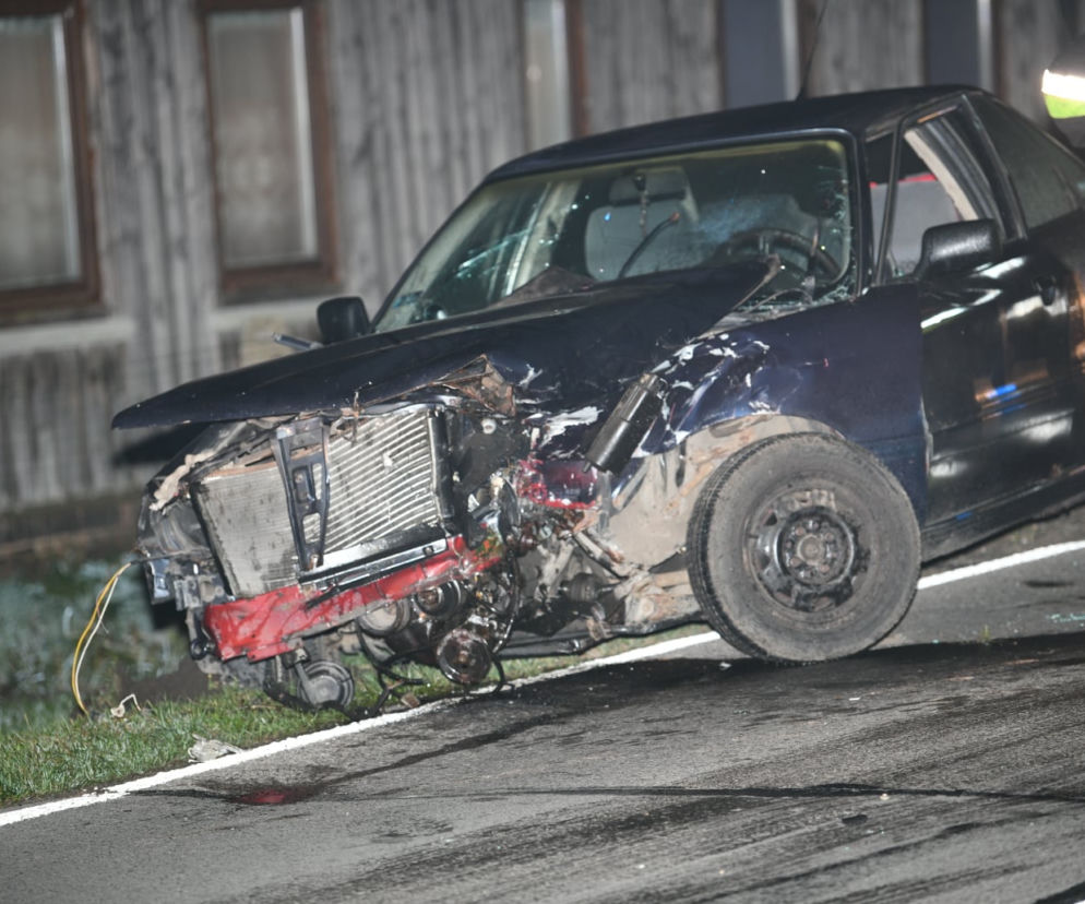 Dwóch pijaków w AUDI zderzyło się na Śląsku