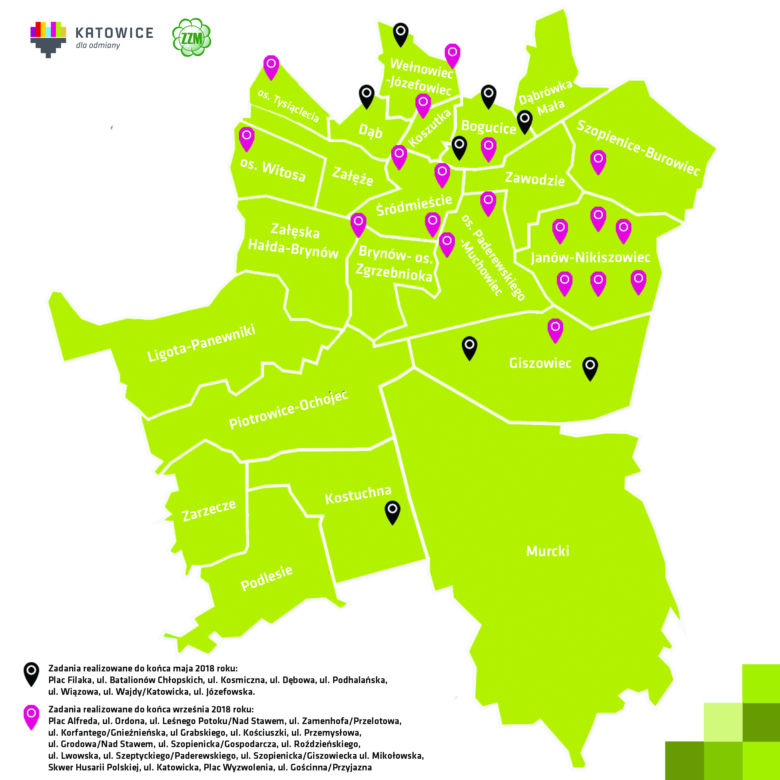 Mapa inwestycji