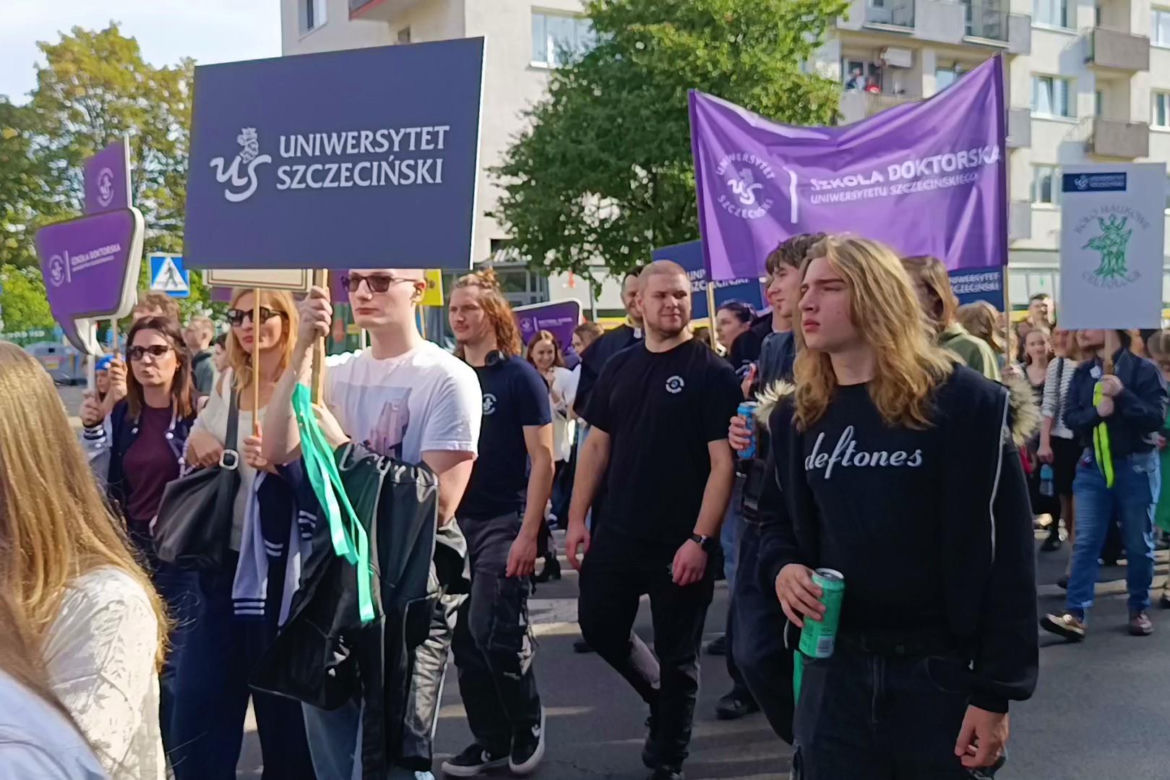 "Spacerek na uniwerek" w Szczecinie