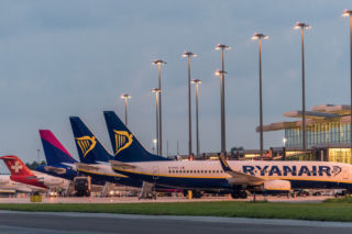 Lotnisko we Wrocławiu ma za sobą trudny rok. Ogromny spadek liczby pasażerów!