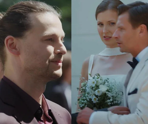 Odrzucony Lipiński wtargnie na ślub Natalki i Adama!