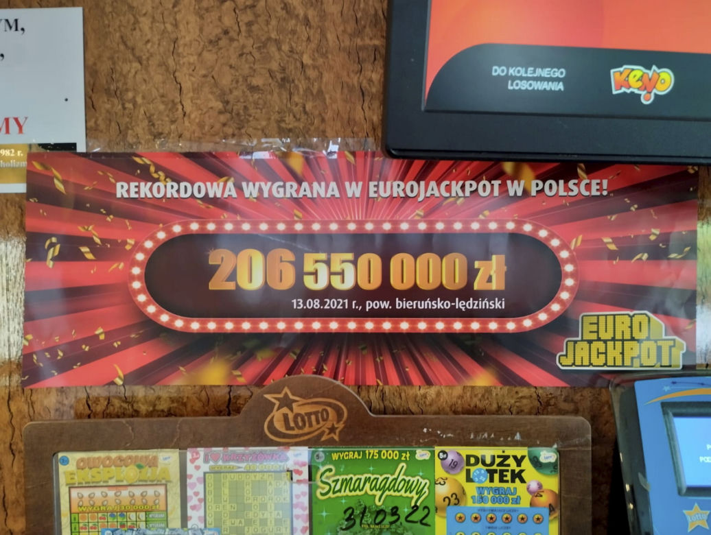 Kolektura z Bytomia. To tutaj padła wielka wygrana w Eurojackpot