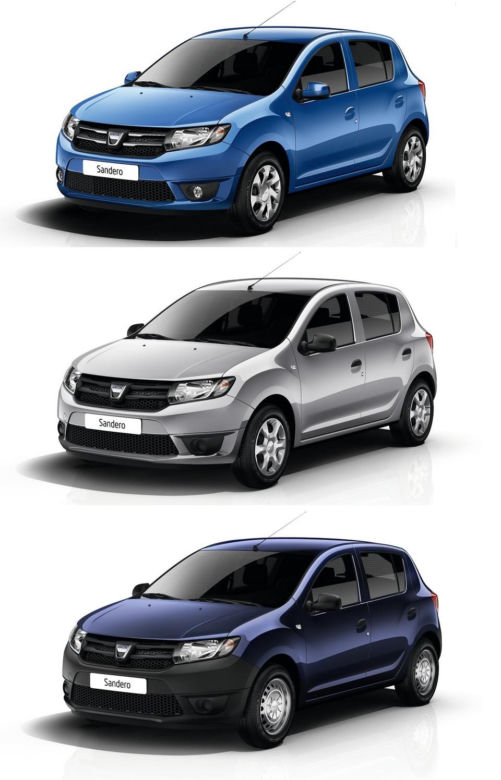 Dacia Sandero 2013 - wersje