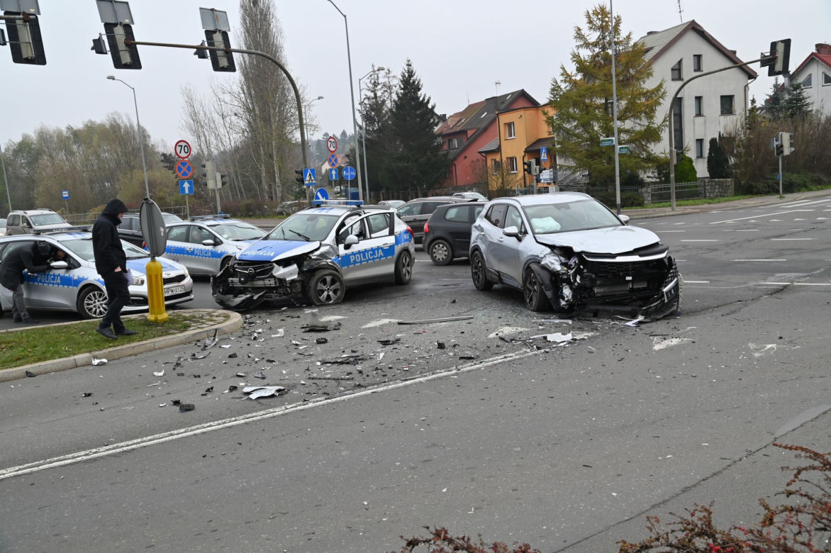 Kolizja na Gumieńcach