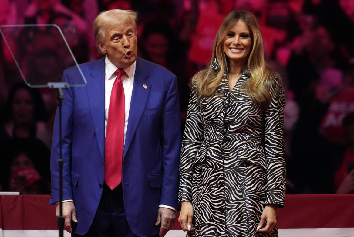 Taki styl ma Melania Trump
