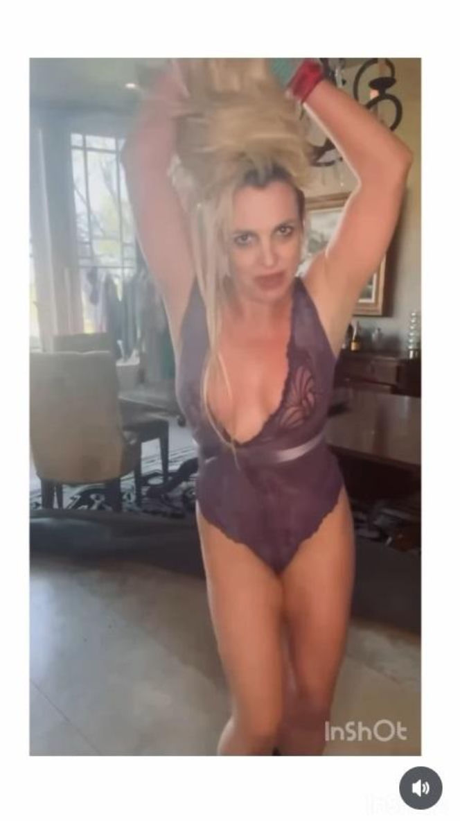 Britney Spears tańczy na Instagramie