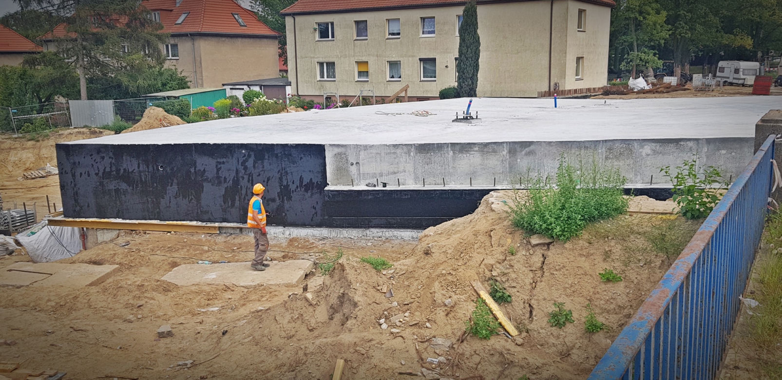 Postęp prac na węźle Łękno